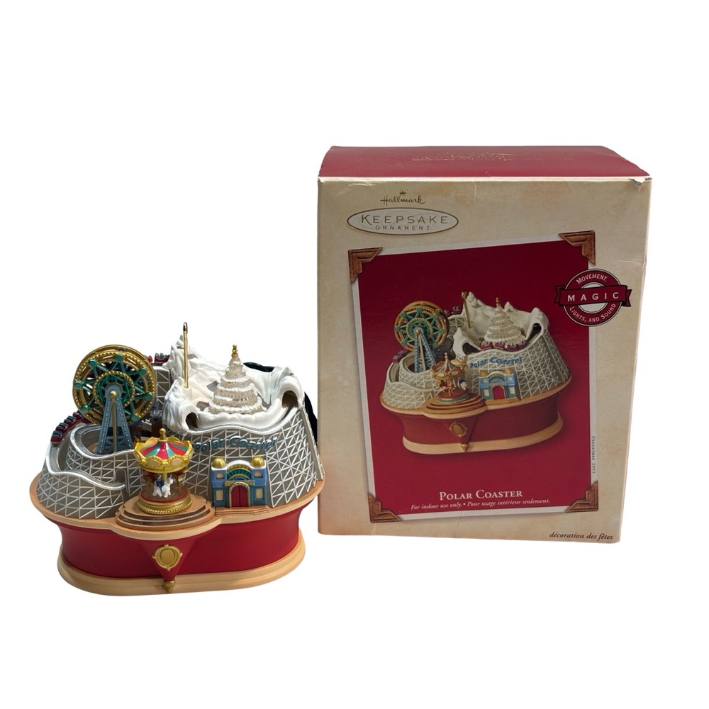 Hallmark Keepsake Ornament Polar Coaster 2003‎